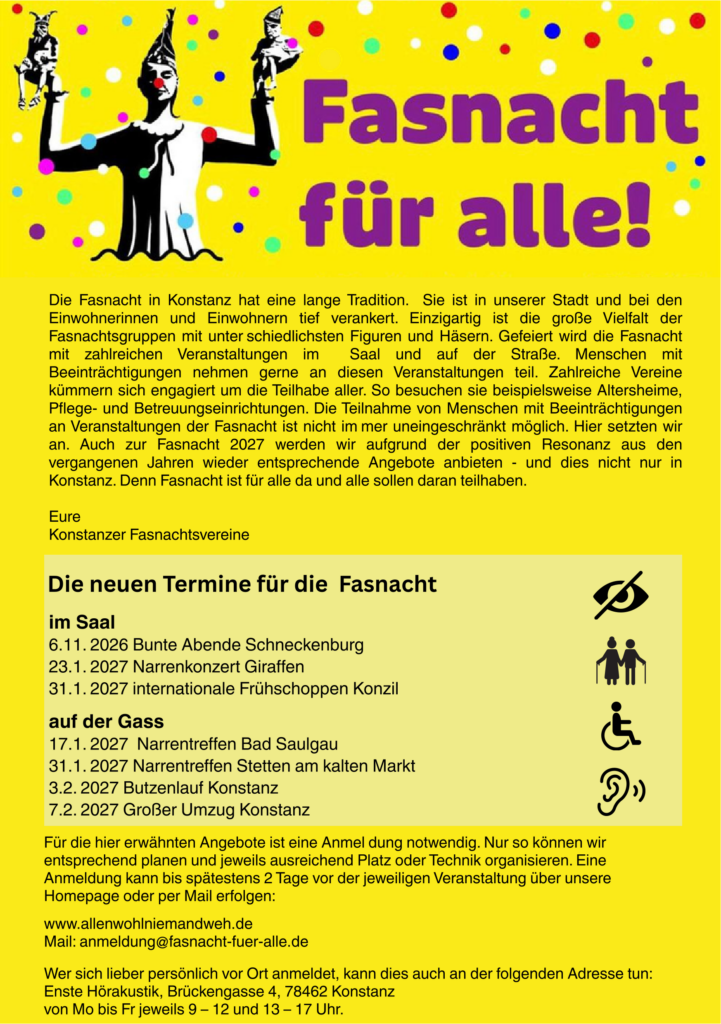 Fasnacht für alle 2026